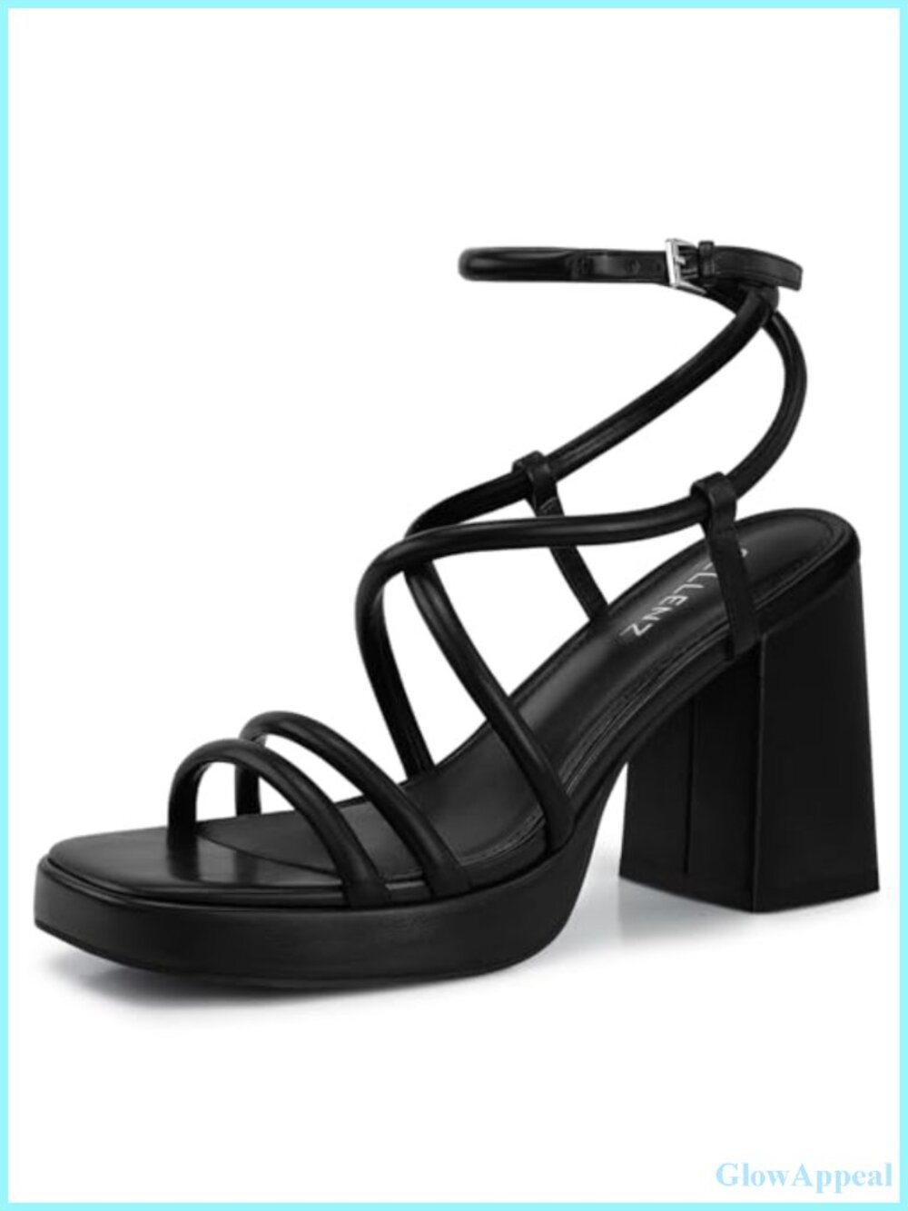 Women's Chunky Platform Heels Strappy High Heel Sandals Formal